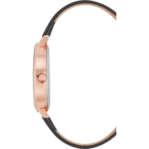 Women's Polyurethane Not water Resistant Designs  Floral Dial Strap Watch - Picture 2 of 5